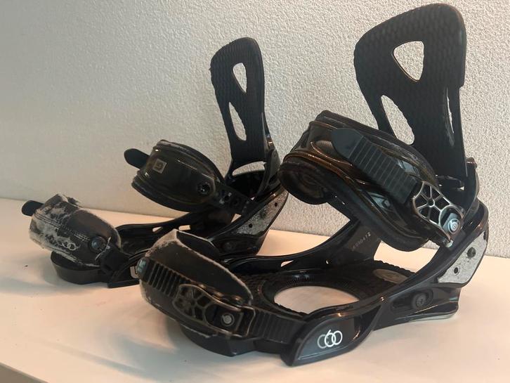 Burton C60 Bindingen Maat L, Sport en Fitness, Snowboarden, Gebruikt, Bindingen, Ophalen