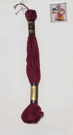 DMC mouline, rood 3685, Mulhouse, France, Ophalen of Verzenden, Borduurgaren of Zijde, DMC