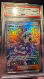 Lillie's Full Force Cosmic Eclipse PSA 10 GEM mint, Ophalen of Verzenden, Zo goed als nieuw, Losse kaart
