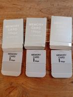 Playstation 1 Memory Cards - 3 stuks, Ophalen of Verzenden, Gebruikt
