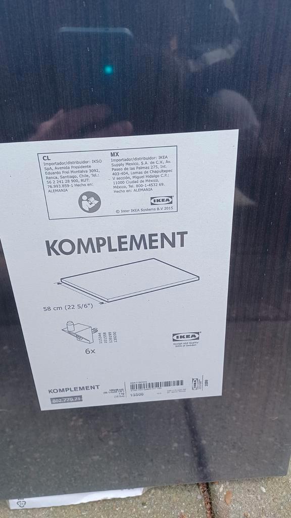 IKEA Komplement - Planken, Scharnieren & Roede, Huis en Inrichting, Kasten | Kledingkasten, Nieuw, 200 cm of meer, 50 tot 100 cm