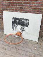 Basketbalbord met ring, Ophalen of Verzenden, Gebruikt, Ring, Bord of Paal