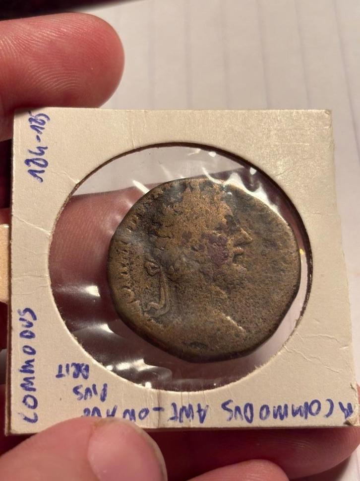 Romeinse munt - Commodus Sestertius, Postzegels en Munten, Munten | Europa | Niet-Euromunten, Losse munt, Italië, Ophalen of Verzenden