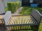 IKEA Hauga tweepersoonsbed 140x200, Huis en Inrichting, Ophalen, Tweepersoons, 140 cm, Zo goed als nieuw