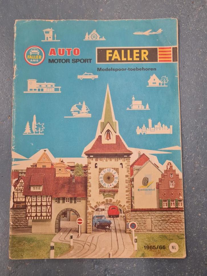 Faller AMS Jaarcatalogus 1965/66, Hobby en Vrije tijd, Modeltreinen | H0, Gebruikt, Boek, Tijdschrift of Catalogus, Märklin, Ophalen of Verzenden