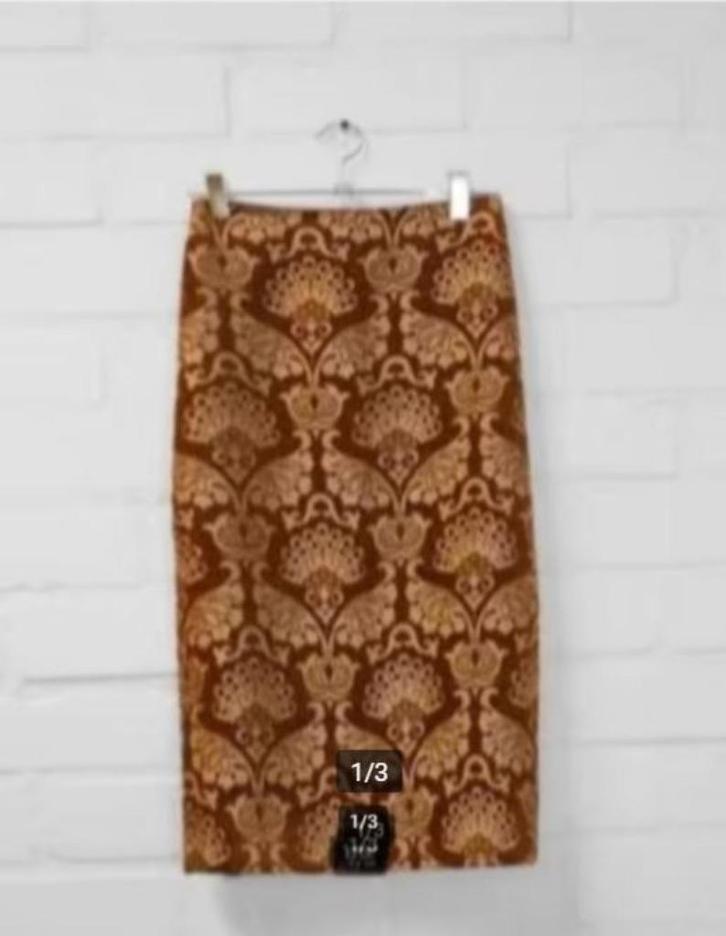 Ottod'Ame - Prachtige barok rok maat 38 - Nieuw, Kleding | Dames, Rokken, Nieuw, Maat 38/40 (M), Onder de knie, Ophalen of Verzenden