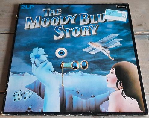 2LP The Moody Blues - The Moody Blues story, Cd's en Dvd's, Vinyl | Rock, Zo goed als nieuw, Ophalen of Verzenden