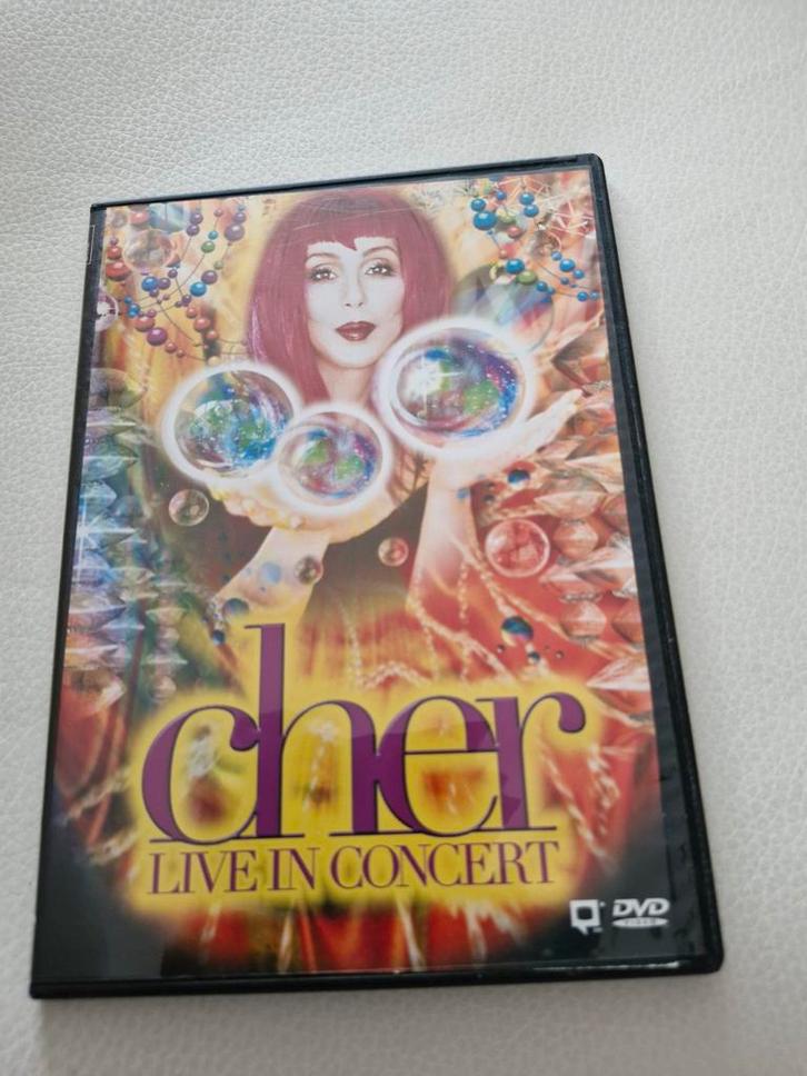 Cher - Live In Concert DVD, Cd's en Dvd's, Dvd's | Muziek en Concerten, Gebruikt, Muziek en Concerten, Alle leeftijden, Ophalen of Verzenden