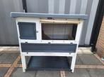 Ferplast konijnenhok Grand Lodge 120, Dieren en Toebehoren, Knaagdieren en Konijnen | Hokken en Kooien, Ophalen, 90 cm of meer