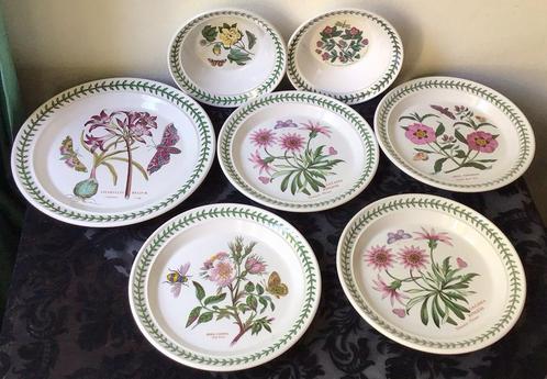 Portmeirion Botanic Garden serviesdelen, Huis en Inrichting, Keuken | Servies, Zo goed als nieuw, Bord(en), Overige stijlen, Porselein