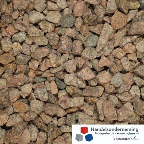 Schots graniet roze grijs siersplit pad parking tuin border, Tuin en Terras, Grind, Keien en Split, Nieuw, Split, Multi, Overige materialen