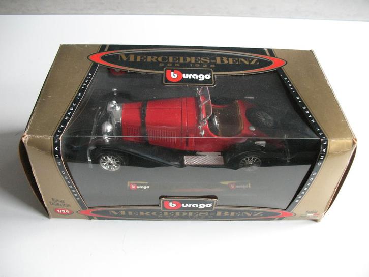 Bburago Bijoux Collection Mercedes-Benz SSK 1928, Hobby en Vrije tijd, Modelauto's | 1:24, Zo goed als nieuw, Auto, Bburago, Ophalen of Verzenden