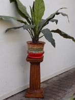 Zuil piedestal planten tafel etagiere sokkel lamp vaas, Ophalen, Gebruikt