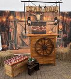 Westernbar huren – maak van je feest iets unieks!, Hobby en Vrije tijd, Feestartikelen | Verhuur, Ophalen, Zo goed als nieuw, Overige