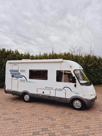 Fiat hymer b584✅️3 pers/camera🎥offgrid🏜airco 🥶