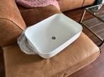 Witte wasbak voor op wastafelmeubel, Doe-het-zelf en Verbouw, Sanitair, Ophalen of Verzenden, Nieuw
