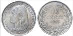 schaarse 10 cent 1895 UNC/FDC stempelbreukjes ev ruilen, Postzegels en Munten, Munten | Nederland, Zilver, Ophalen of Verzenden