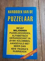 Handboek van de puzzelaar, Gelezen, Ophalen of Verzenden, H.C.van den Welberg