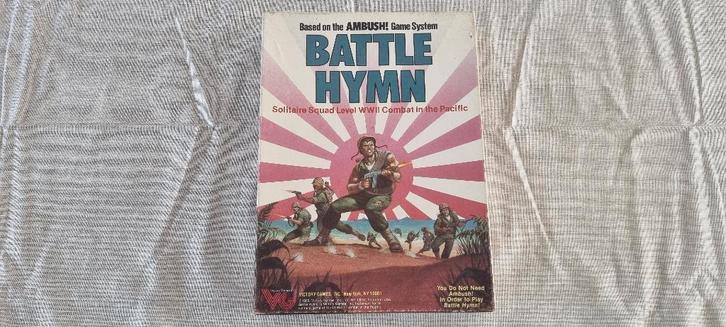 Battle Hymn (1986) – Victory Games, Hobby en Vrije tijd, Gezelschapsspellen | Bordspellen, Zo goed als nieuw, Een of twee spelers