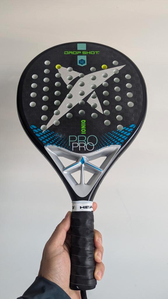 Drop Shot racket - 12K Carbon (koop of ruil tegen druppel), Sport en Fitness, Padel, Gebruikt, Padelracket, Ophalen of Verzenden