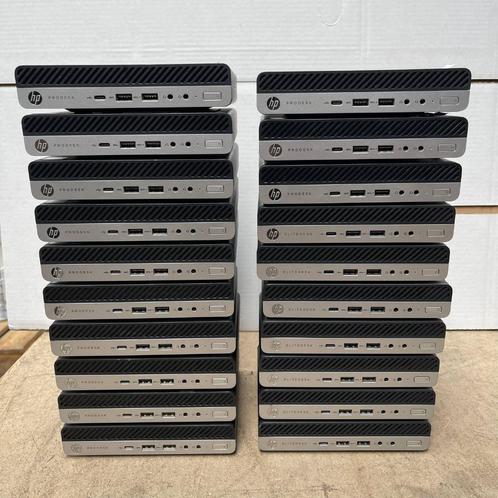PARTIJ 20x HP Elitedesk 800 G4 en Prodesk 600 G4 Computer PC, Computers en Software, Desktop Pc's, Zo goed als nieuw, 3 tot 4 Ghz