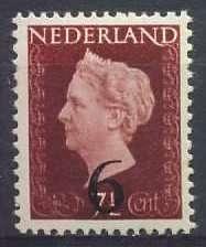 Nederland NVPH nr 549 ongebruikt Opruimingsuitgifte 1950, Postzegels en Munten, Postzegels | Nederland, Postfris, Na 1940, Verzenden
