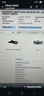 Onderdelen mercedes E Klasse CGi, Tickets en Kaartjes, Eén persoon, Cadeaubon