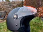 VINZ Duoro jethelm met vizier in mat zwart. Nooit gedragen., Fietsen en Brommers, Brommerhelmen, Ophalen, Zo goed als nieuw, Medium
