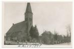 Oud-Schoonebeek, Ned. Herv. Kerk met Pastorie, Verzenden, 1940 tot 1960, Gelopen, Drenthe
