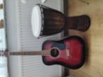 gitaar richwood en djembo trommel, Muziek en Instrumenten, Ophalen, Zo goed als nieuw, Klassieke of Spaanse gitaar