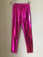 Nieuwe Metallic Legging roze maat S/M, Carnaval, Nieuw, Ophalen of Verzenden, Kleding