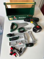 Speelgoed gereedschap Bosch - met work box, Ophalen, Gebruikt, Bouwen, Met geluid