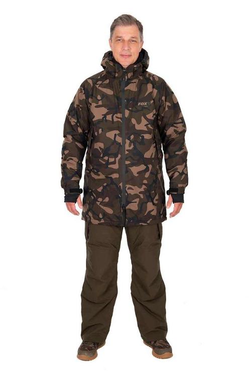 Fox Sherpa Tec 3/4 Jas Camo maat CFX379 maat L, Watersport en Boten, Hengelsport | Karpervissen, Nieuw, Overige typen, Ophalen of Verzenden