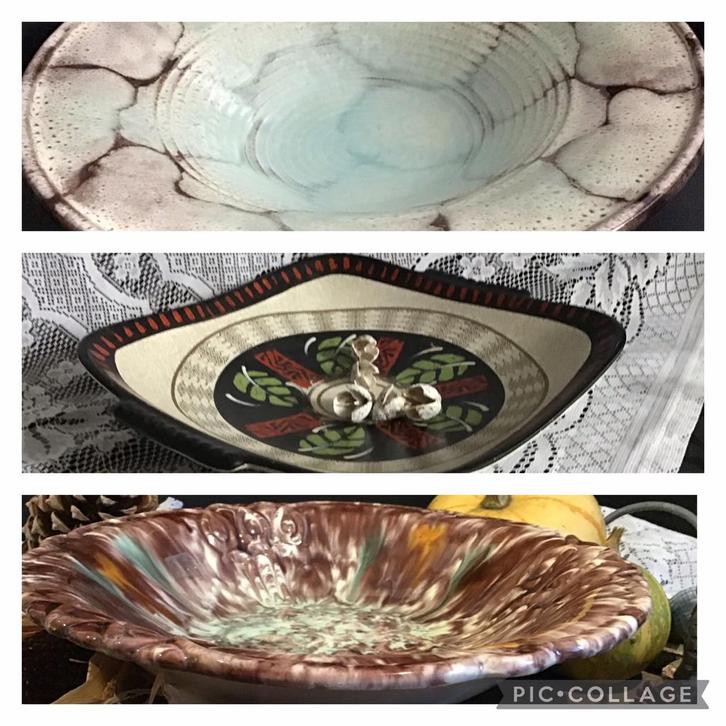 Schalen keramiek  West Germany Jaren 60-70, Antiek en Kunst, Antiek | Schalen, Ophalen of Verzenden