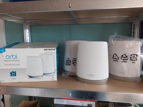 NETGEAR Orbi RBK753 AX4200 WiFi 6 Mesh System, Computers en Software, WiFi-versterkers, Zo goed als nieuw, Ophalen of Verzenden