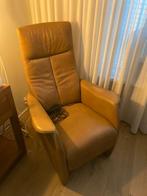 Leren stoel, Huis en Inrichting, Ophalen, Gebruikt, 50 tot 75 cm, Leer