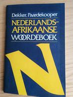 Nederlands - Afrikaanse woordeboek, Ophalen of Verzenden, Zo goed als nieuw, Dekker - Paardekooper, Overige uitgevers