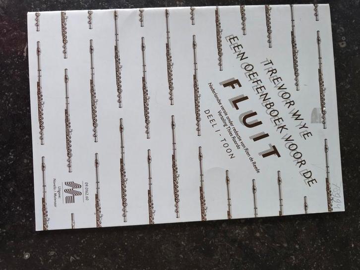 Oefenboek voor Fluit - Deel 1, Muziek en Instrumenten, Bladmuziek, Ophalen of Verzenden