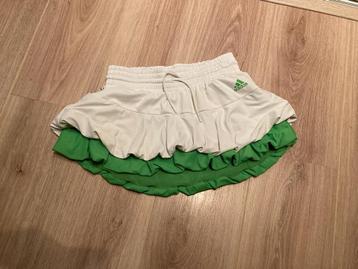 Adidas tennis rokje wit groen maat 36