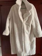 Witte Teddy Jas - H&M - Maat L, Kleding | Dames, Ophalen of Verzenden, Zo goed als nieuw, Maat 42/44 (L), Wit