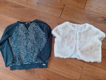 2 meisjes kinderkleding mt 122 /128 beschikbaar voor biedingen