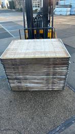 Mooie partij lariks steenschotten voor terras of schutting., Tuin en Terras, Terrasdelen en Vlonders, Ophalen, Hout