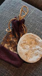 Twee Oude Kralentasjes / kralenbuidel, Ophalen of Verzenden