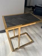 Richmond Interiors blackbone gold bijzettafel, Huis en Inrichting, Tafels | Statafels, Ophalen, Zo goed als nieuw