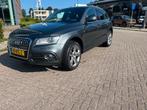Audi Q5 2.0 Tfsi Quattro 165KW Tiptr 2013 Grijs, 1730 kg, 4 cilinders, Leder en Stof, Origineel Nederlands