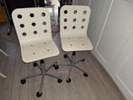 Ikea bureaustoelen, Huis en Inrichting, Ophalen, Gebruikt, Wit
