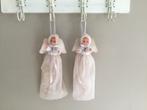 Wattenpopjes /wattenpopje/kerstdecoratie, Antiek en Kunst, Curiosa en Brocante, Ophalen of Verzenden