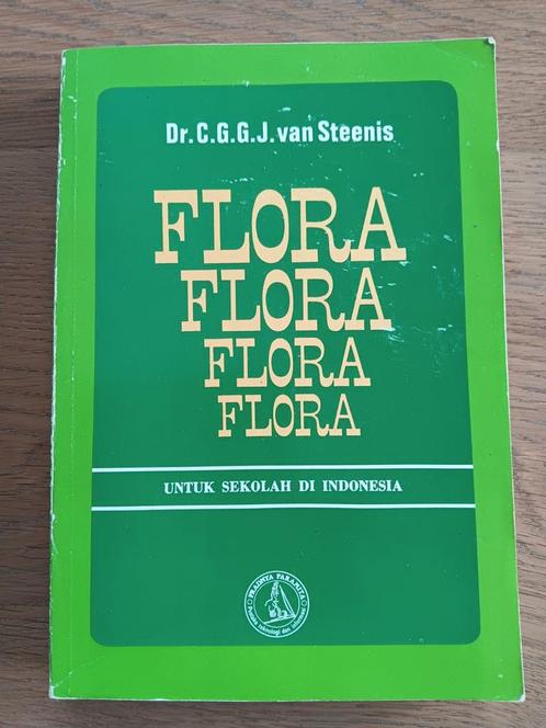 J. v Steenis, - Flora, untuk Sekolah di Indonesia - BOTANIE, Boeken, Natuur, Gelezen, Bloemen, Planten en Bomen, Ophalen of Verzenden