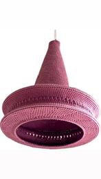 Roze gehaakte lamp 50x60, Nieuw, Stof, Ophalen of Verzenden, Hamimi Japandi