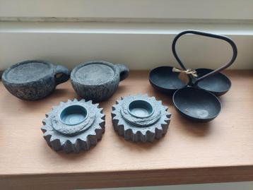 Diverse waxinelichthouders  beschikbaar voor biedingen